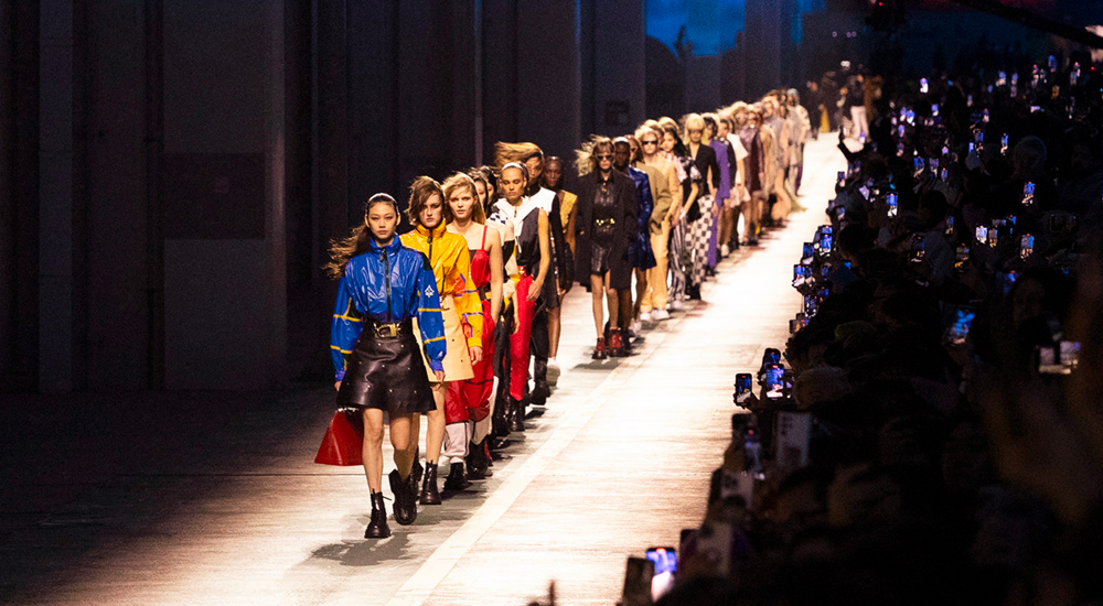 Louis Vuitton pays tribute to the youth in a fall-winter 2022-2023 show at  the